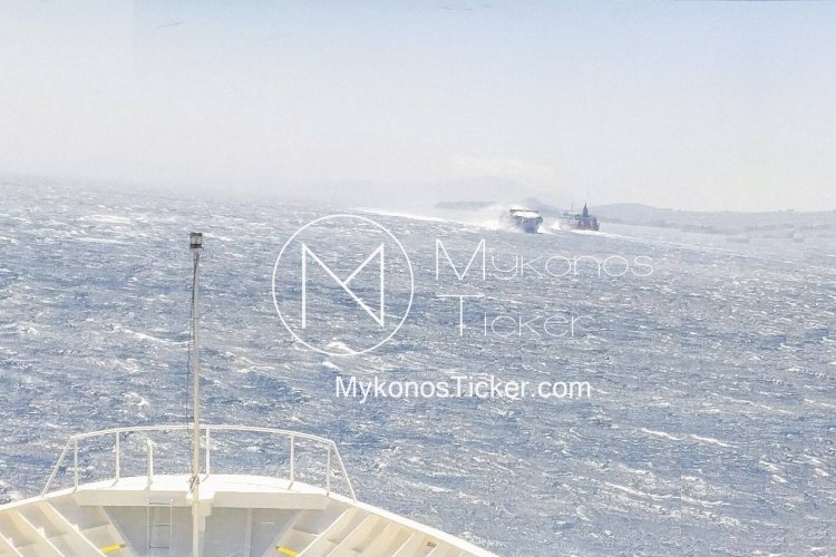 Severe Meltemi Blast: Αγριεύει το Αιγαίο με 8 bf και ριπές άνω των 100 km/h - Τριήμερο με θυελλώδεις ανέμους [Live η εξέλιξη του καιρού]