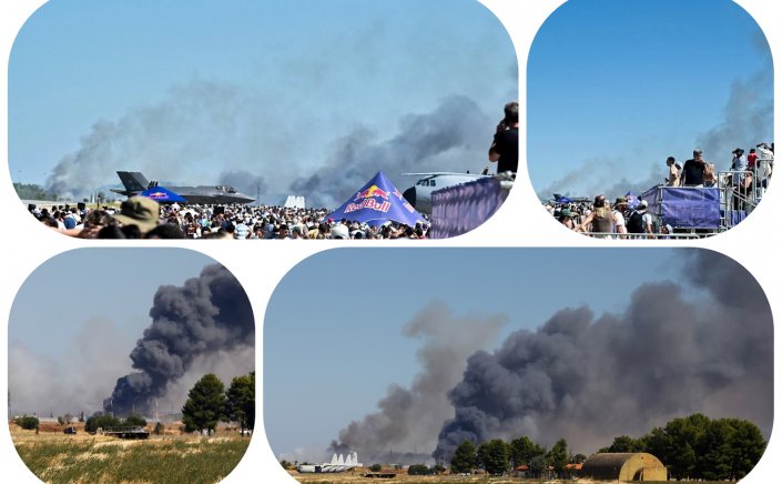 Military Jet Crash: Πτώση Phantom στην Τανάγρα - Συνετρίβη στο Athens Flying Week [Video με τα μοιραία δευτερόλεπτα της πτώσης]