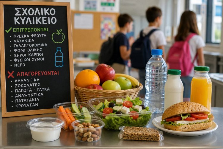 School Canteen Guidelines: Νέοι κανόνες στα σχολικά κυλικεία! Τι επιτρέπεται και τι απαγορεύεται από τη νέα σχολική χρονιά [Έγγραφο]