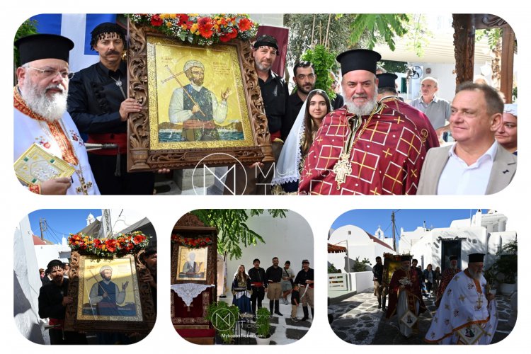 Island's Saint: «Πρόβατον Ώσπερ Σφαγιασθείς» -Η Μύκονος Γονυκλινής υποδέχεται την Ιερά Μνήμη του Νεομάρτυρος Μανουήλ, του εκ Σφακίων που έγινε Δικός της, την Κυριακή 27 Σεπτεμβρίου