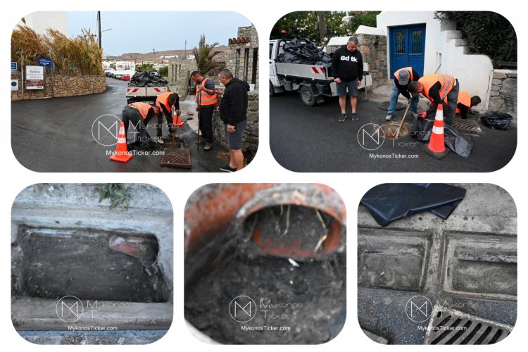 Stormwater Resilience: Χωρίς Διακοπή το Πρόγραμμα Καθαρισμού - Η ΔΕΥΑΜ Αφαιρεί Ρίζες και Ιζήματα από τα Φρεάτια Ομβρίων στον Δρόμο του Ορνού