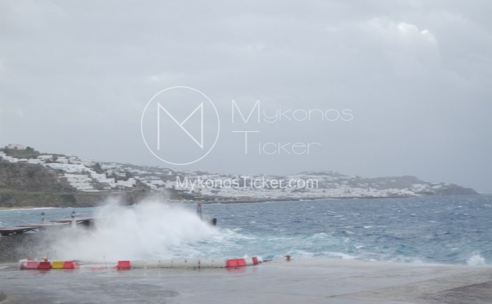 Maritime Weather Advisory: Έκτακτο δελτίο Βορείων θυελλωδών ανέμων έως 9 bf στο ΝΑ Αιγαίο! Τι συνιστά το Λιμεναρχείο Μυκόνου!