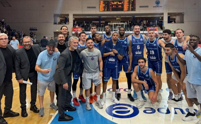 FIBA Europe Cup: Η Μύκονος BC θριάμβευσε με 80–65 στη Φριμπούρ, έκανε το 2/2 με μια εμφάνιση τακτικής υπεροχής και επιβεβαίωσε τη δυναμική της στην Ευρώπη